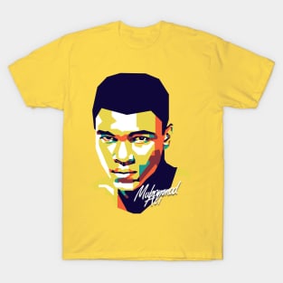 Muhammad Ali on WPAP T-Shirt